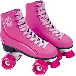 Patines Bota Rosa Saica Rosa Patines de Bota con Cordones, Color, 37 (6966)