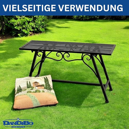 July Metalen Tuinbank - Antiek Brons | Lazy Susan