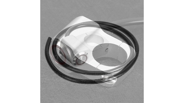 Interruttore Faro Per Moto Da 25mm - Impermeabile In Acciaio Per Manubrio, Con Luce Rossa - Foto 5