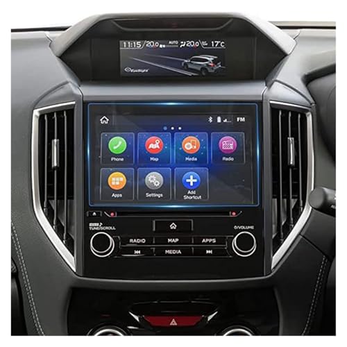 Film protection écran central Subaru contre les rayures et traces de doigts GPS 8 pouces