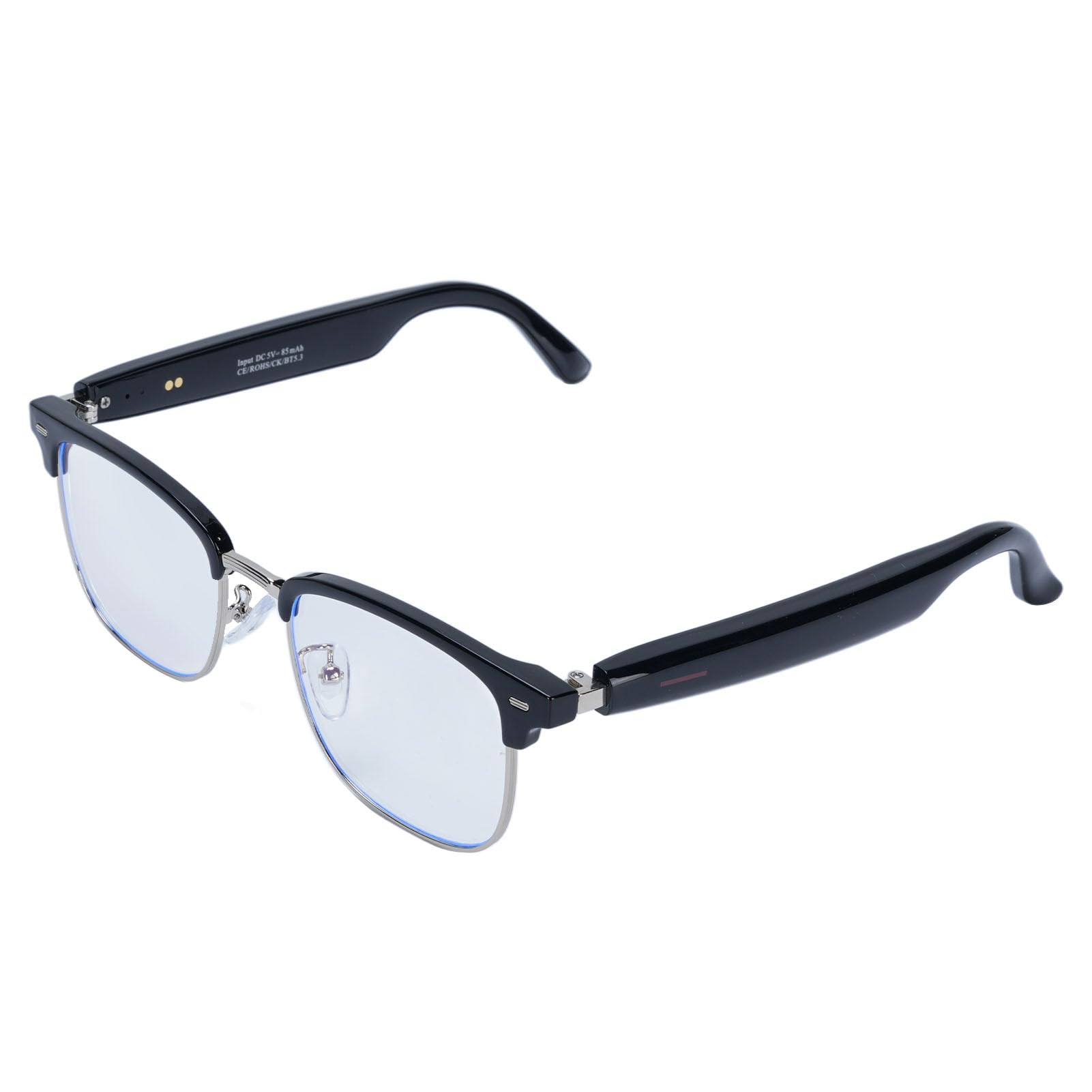 Topiky AI Translation Smart Glasses with Chatgpt, Vetri di Traduttore Video in Tempo Reale, Lingue da Sole Traduzione di Lingue a Luce Anti -Blu con Altoparlante per Le attività