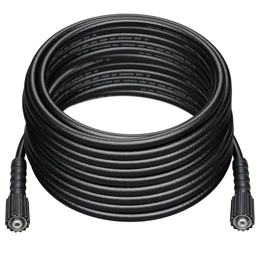 Westinghouse 50 ft PVC Pressure Washer Hose - 3400 Max PSI - For Gas and Electric Pressure Washers