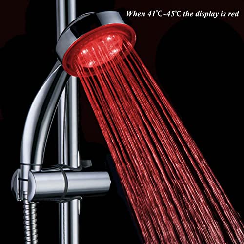 Cabezal de Ducha LED Cambia Color Ahorro Agua miniatura 4