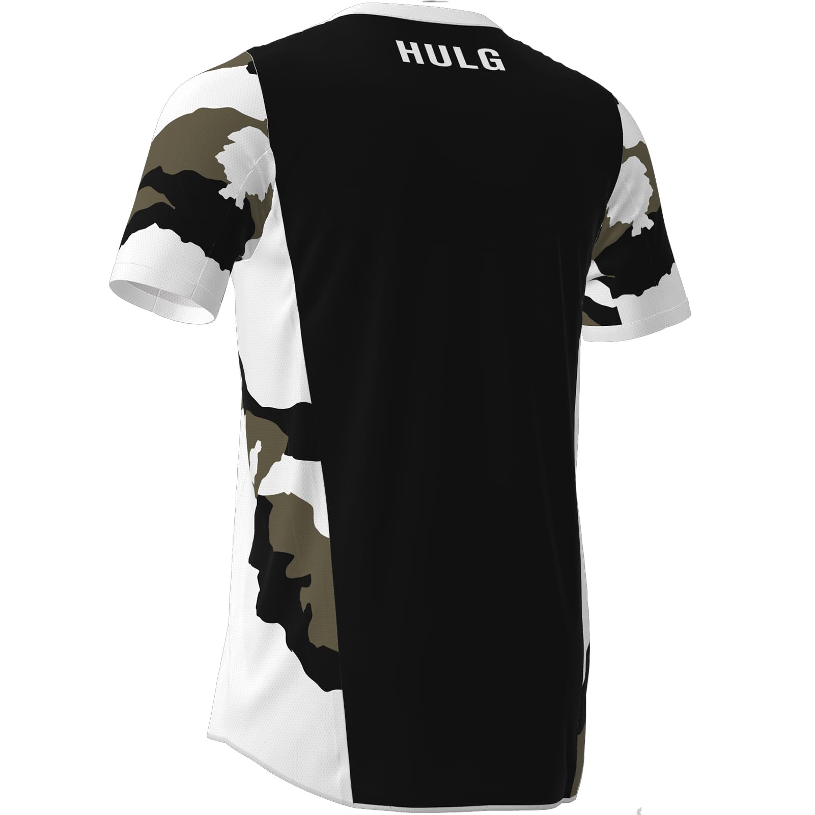 HULG Maglietta da Ciclismo da Uomo,Maglia da Mountain Bike,Maglia da Motocross,Abbigliamento da BMX,Traspirante e ad Asciugatura Rapida