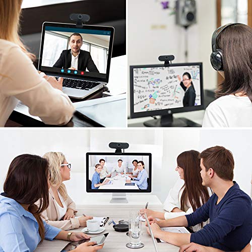 Andoer 1080P Video Webcam de Alta Definição com Mic Web CamComputer PC Câmera para Vídeo Conferência