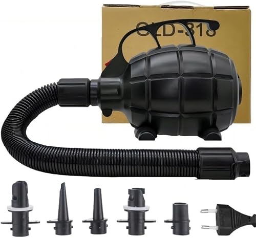 Electric Air Pump Household Inflatable Pump 600W High Power Electric Inflator, Plug: Eu Plug
