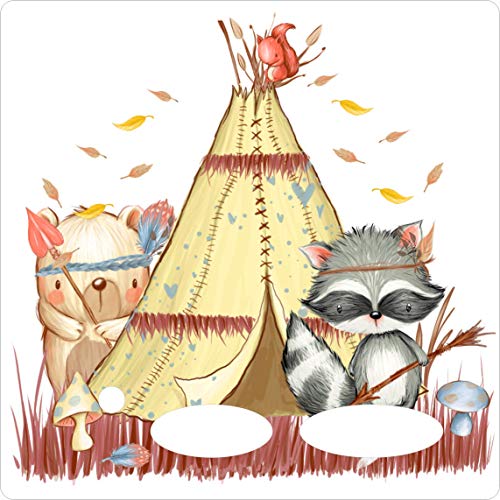 Preisvergleich Produktbild Farbklecks-Collection - Schutzfolie passend für Toniebox Indianergeschichte