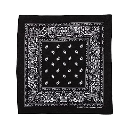 Bioworld Lightweight Multicolored 22"x22" 12-Pack Bandana Set