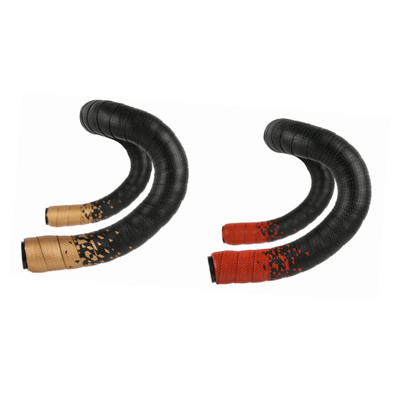 Yardwe 2pares Cinta Para Manillar De Bicicleta Transpirable y Antideslizante Envoltura De Pu Para Agarre Cómodo De Color Dorado