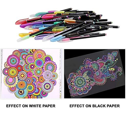 Image of 53 Arts Neon Pens For Drawing Sketching Designing Art Craft School (Metallic Neon Colour Set)|Fine