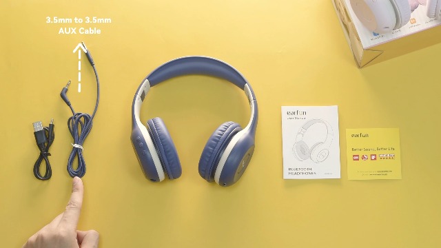 EarFun K2 Kinderkoptelefoon Draadloos met Microfoon, Bluetooth