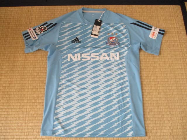 美品 2017年 横浜Fマリノス GK 半袖 ブルー ユニフォーム Amazon.co.jp: 2017年 横浜Fマリノス GK 半袖 ブルー ユニフォーム L