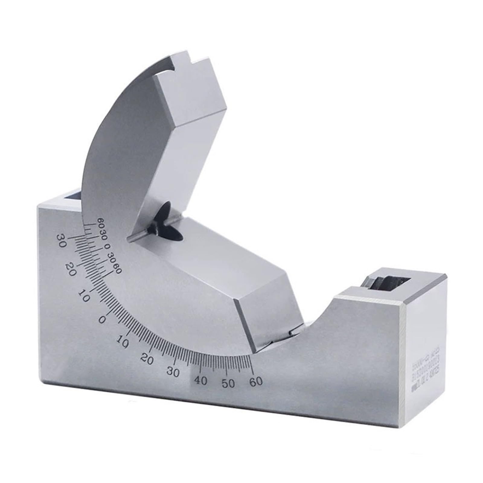 DUOCAI Adjustable Angle Gauge Alloy Steel Angle Pad Gauge Grinder Milling Machine Angle Block Ruler AP30(AP30)