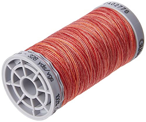 Set de hilos Gütermann para máquina bordado 30 - Amarillo/Rojo miniatura 3