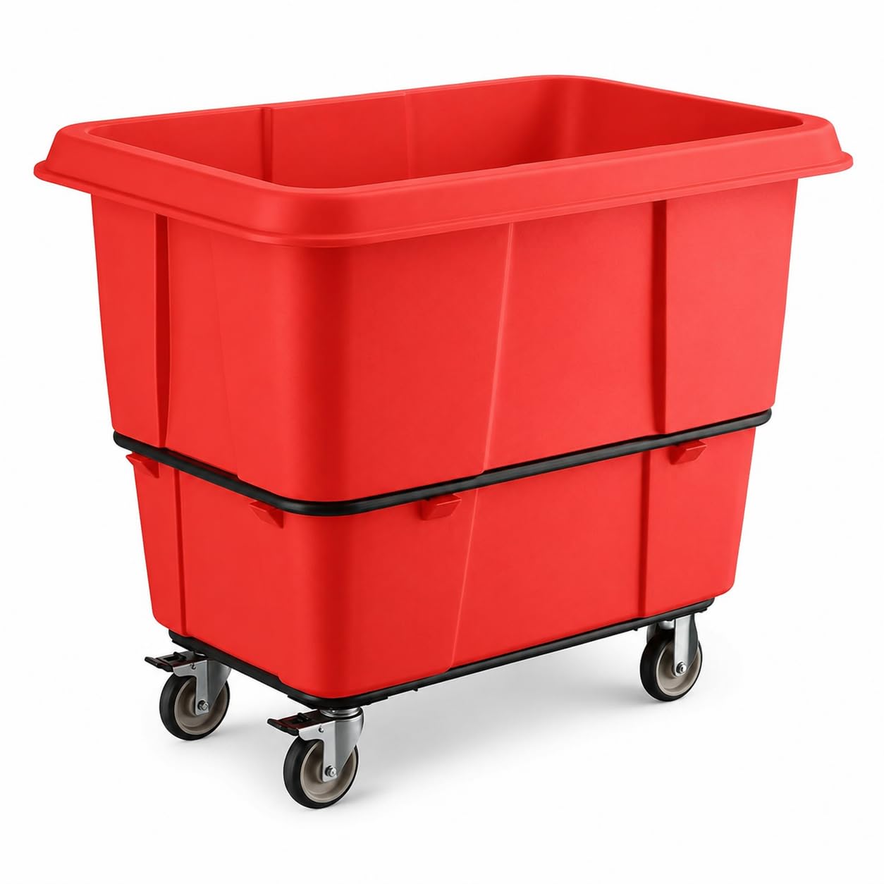 Cube Truck by Glownary – Plastic, Red, Model 475ct12100rd