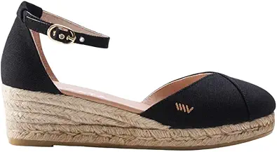 VISCATA Formiga Canvas Espadrille Sandal Wedges, Comfort and Style for Every Occasion, Size 5-12
