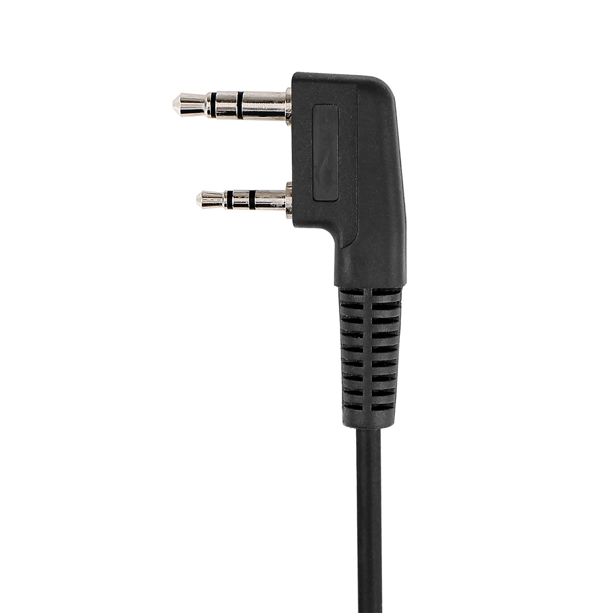 Retevis Talkie Walkie Haut-Parleur Microphone, 2 Pin Éloigné Épaule Microphone Compatible avec BF-888S baofeng uv-5r BF-88E RT24 RT27 RT22 RT28 RT618 RT619 (1 pcs)