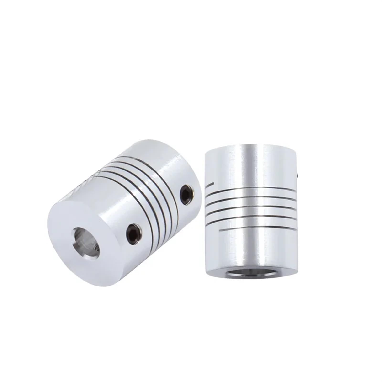 Accoppiatori Flessibili In Alluminio 5mm-6.35mm - Per Macchine CNC, Stampanti 3D E Motori Passo-Passo (Confezione Da 5) - Foto 12