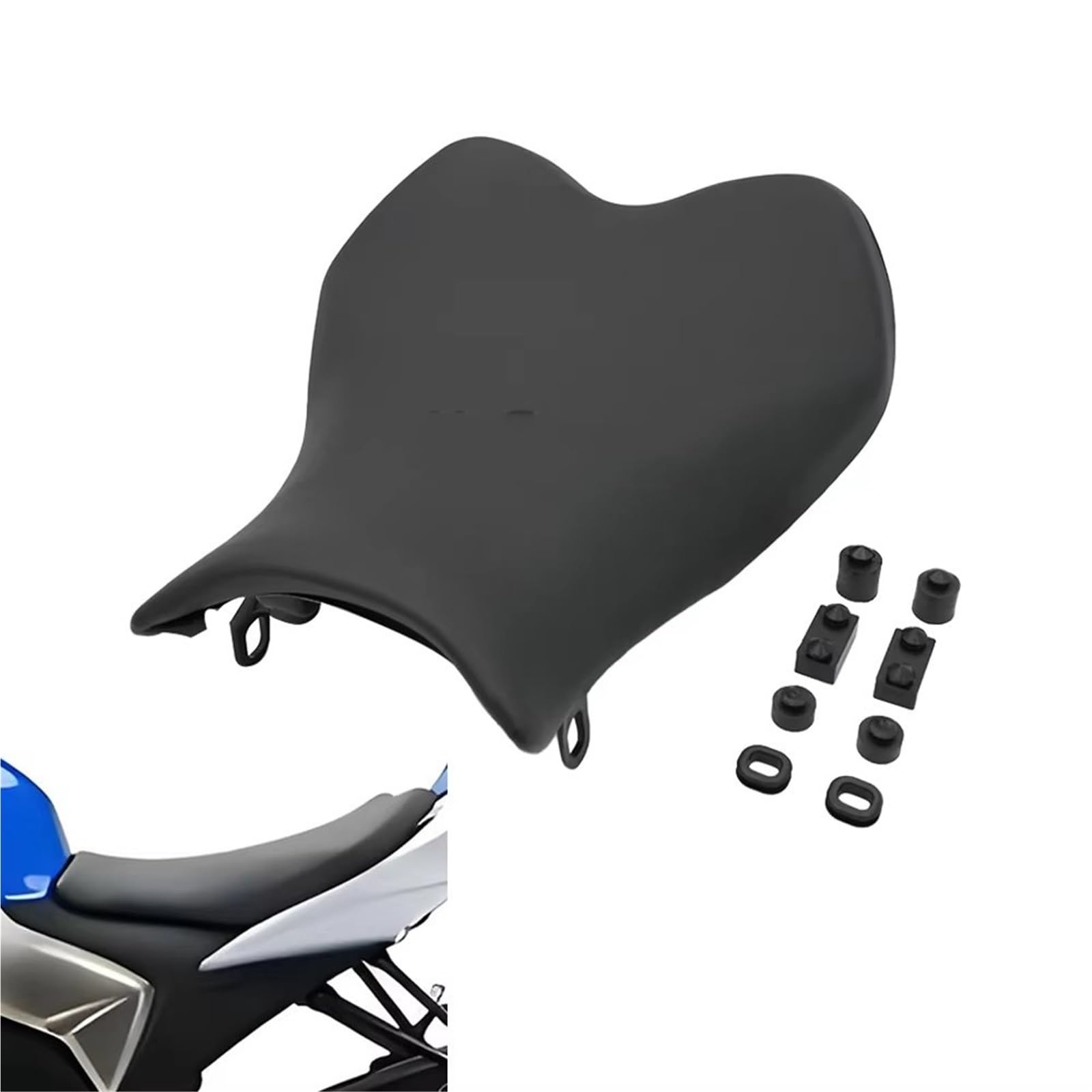 Moto Copri Sedili Per Suzuki Per GSXR1000 Per GSXR 1000 K9 2009-2016 09 10 11 12 13 14 15 16 ﻿Moto Cuscino del Sedile Pad Anteriore Conducente