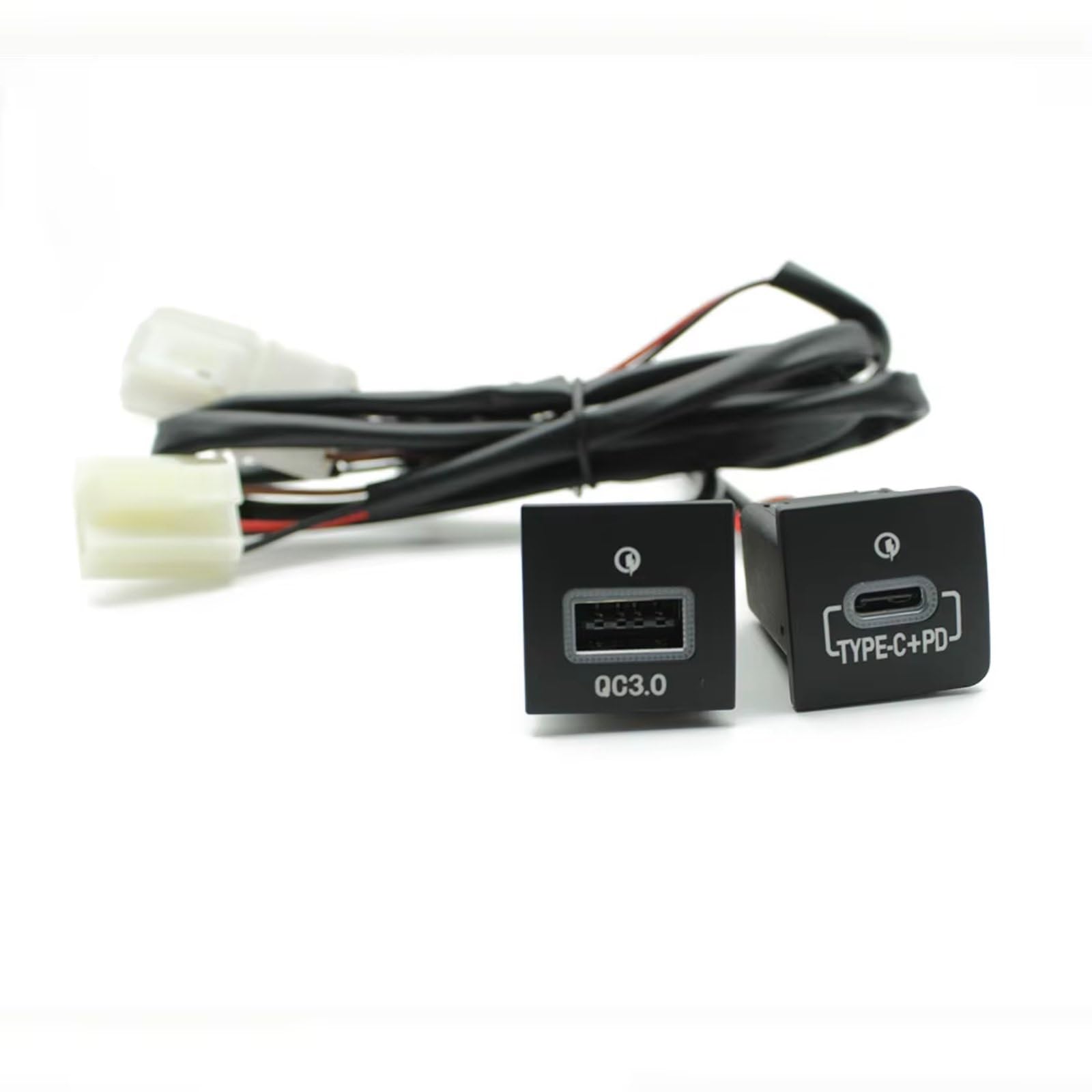 Auto Porta USB Centro Compatibile Con Per Golf 6 Per MK6 2006-2012 Auto Rapida Caricatore Dual QC3.0 PD Presa Del Telefono Adattatore Interfaccia Presa USB