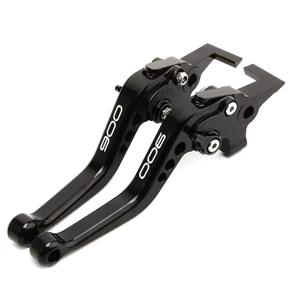 Leva freno e frizione per moto accessori per kawasaki Z900 Z 900 2025 2026 Ultimi modelli con comando regolabile Z900 2025 Accessori Set leve frizione e freno (Nero)