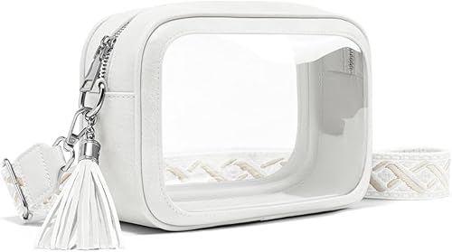 Bolsa transparente para eventos en estadios, bolsa transparente aprobada para estadios, bolsa cruzada para conciertos, deportes, festivales,