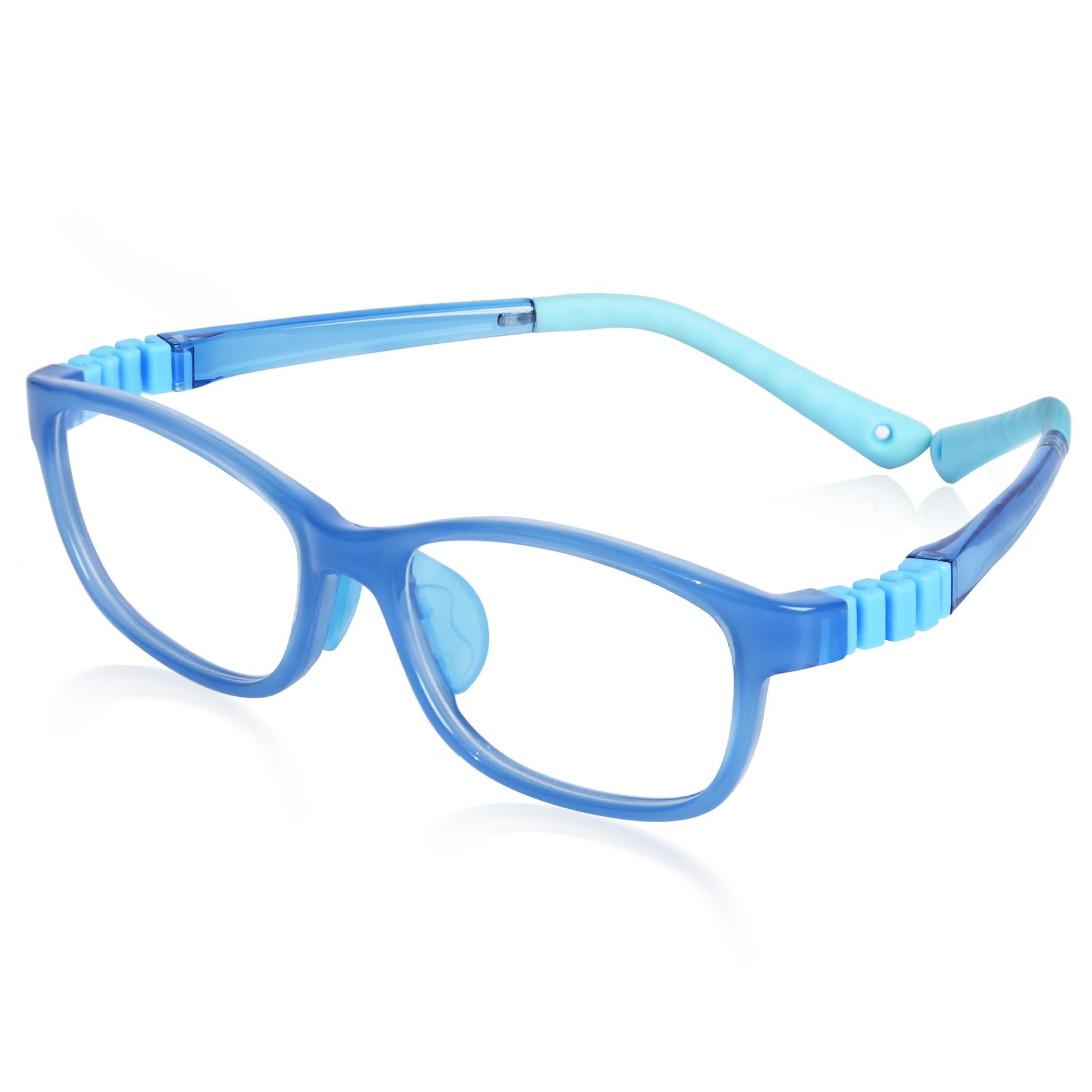 FONHCOO Blue Light Blocking Glasses for Kids, Boys & Girls Unbreakable Frame Computer Gaming TV Glasses