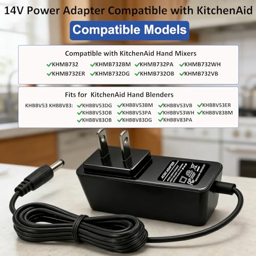 Adaptador de corriente 14V para KitchenAid Mixer miniatura 3