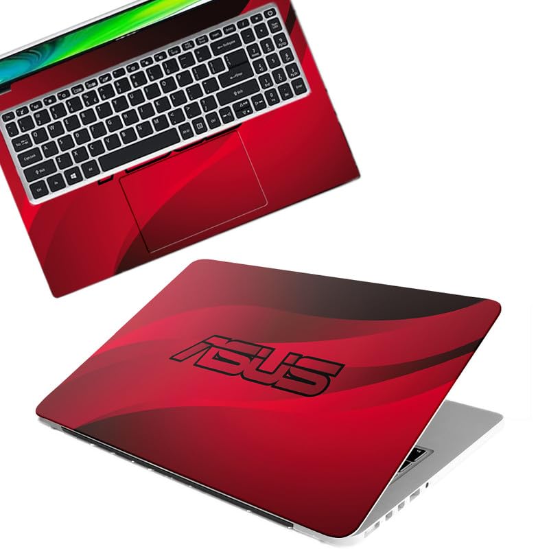 Asus D27 Full Body Vinyl Laptop Skin/Sticker/Cover Upto 15.6 Inches Laptops Laminated-Removable-HD Quality Compatible for Hp-Dell-Sony-Lenovo-Asus etc.(15×10 Inches)