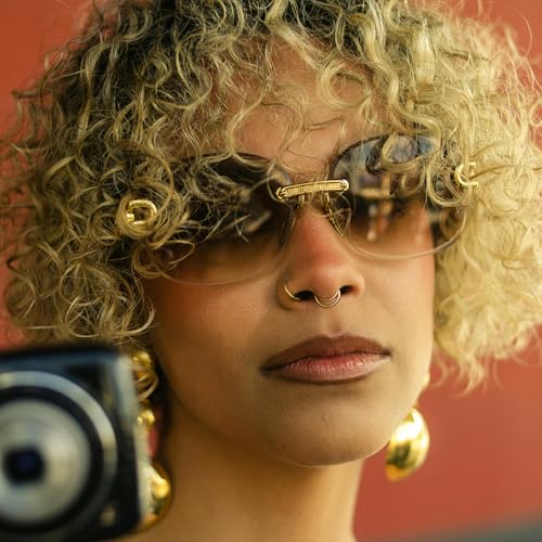 ZMANYIJEW 16G Minimalist Lines Septum Rings Stacked Gold Septum Ring Septums Clicker Nose Ring Piercing for Women Men3