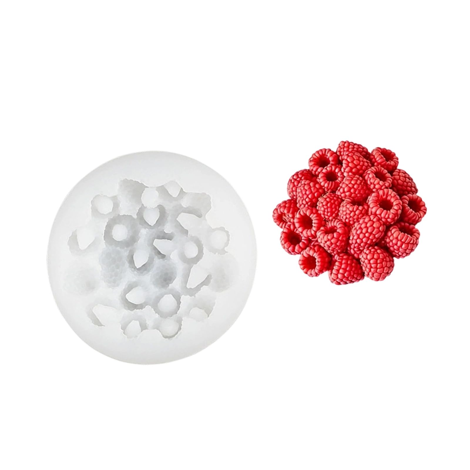 Whoasyst Charm Raspberry Themed Silicone for Creating Beautiful Decorations and Gift Food Grade Silicone