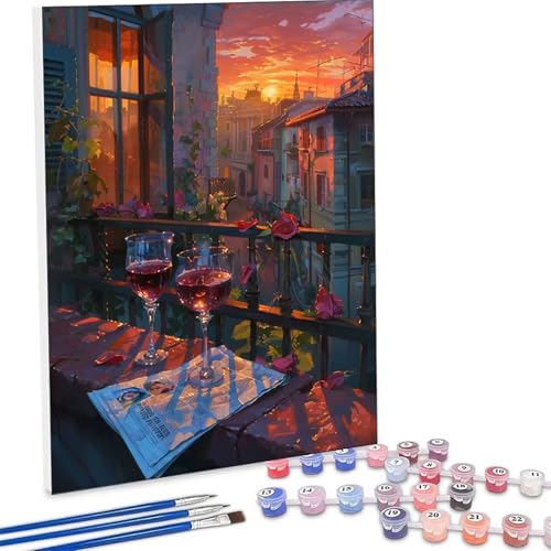 �������G ���i, �� �����h��G �L�b�g DIY ��l ���S�Ҍ��� �f�W�^�����G ��h�� Paint by Numbers for Adults �A�N�����y�C���g ���ʉ� �z�[�� �I�t�B�X���� �M�t�g ��H�| �|�p��h�� �G���� �C���e���A �Ǐ��� 30x