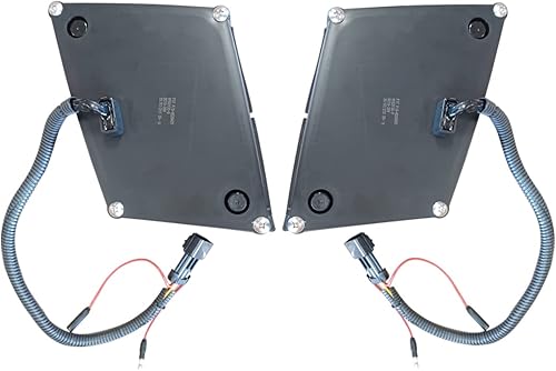 Miniatura 2 de FIT Volvo VNL VN Luz antiniebla LED completa cromada izquierda del conductor y lado derecho del pasajero para 2004 2005 2006 2007 2008 2009 2010