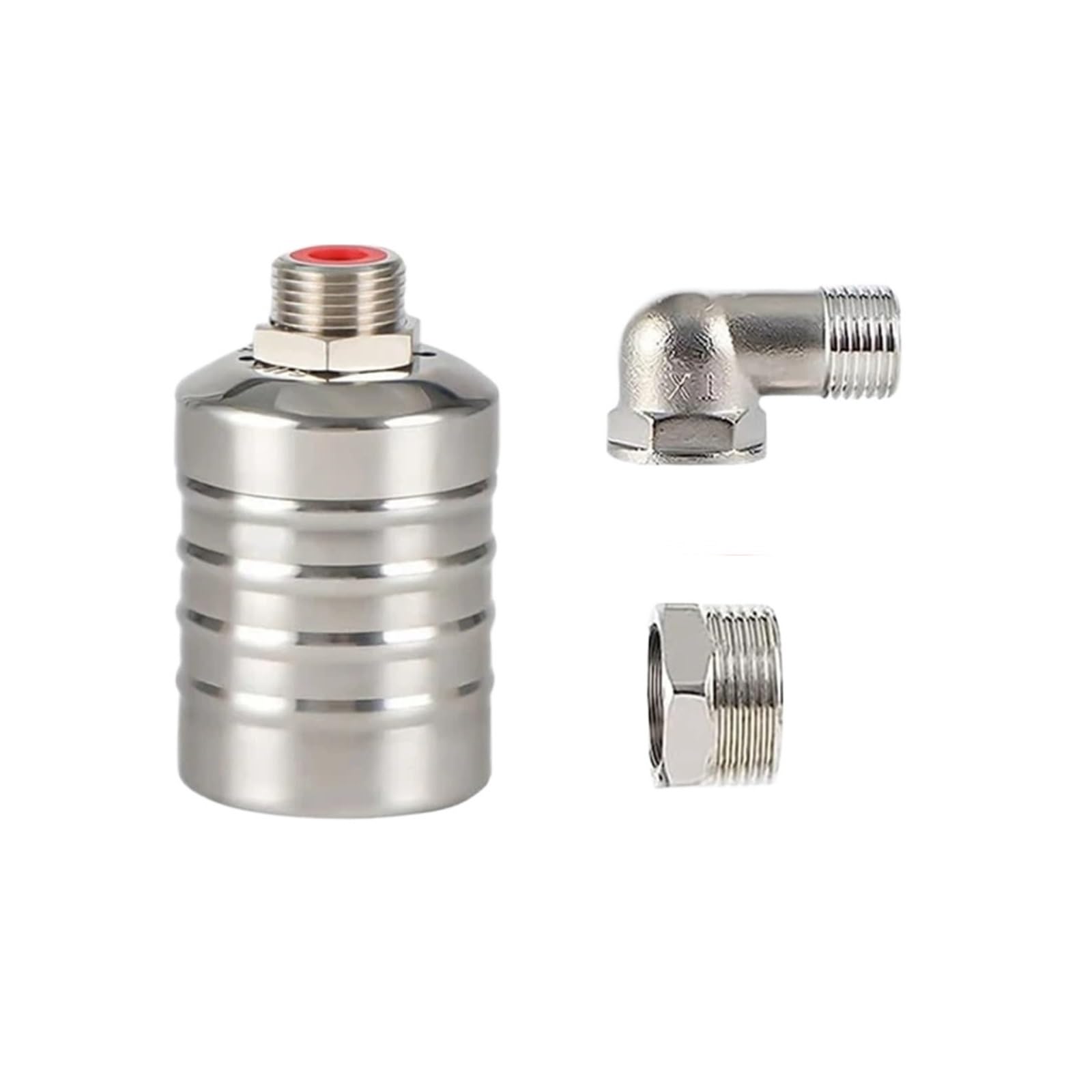 Lxlaeoang One Color Stainless Steel Float Valve Float Valve,1/2 Inch To 3/4 Water,304 Stainless Steel Fully Automatic Level Control