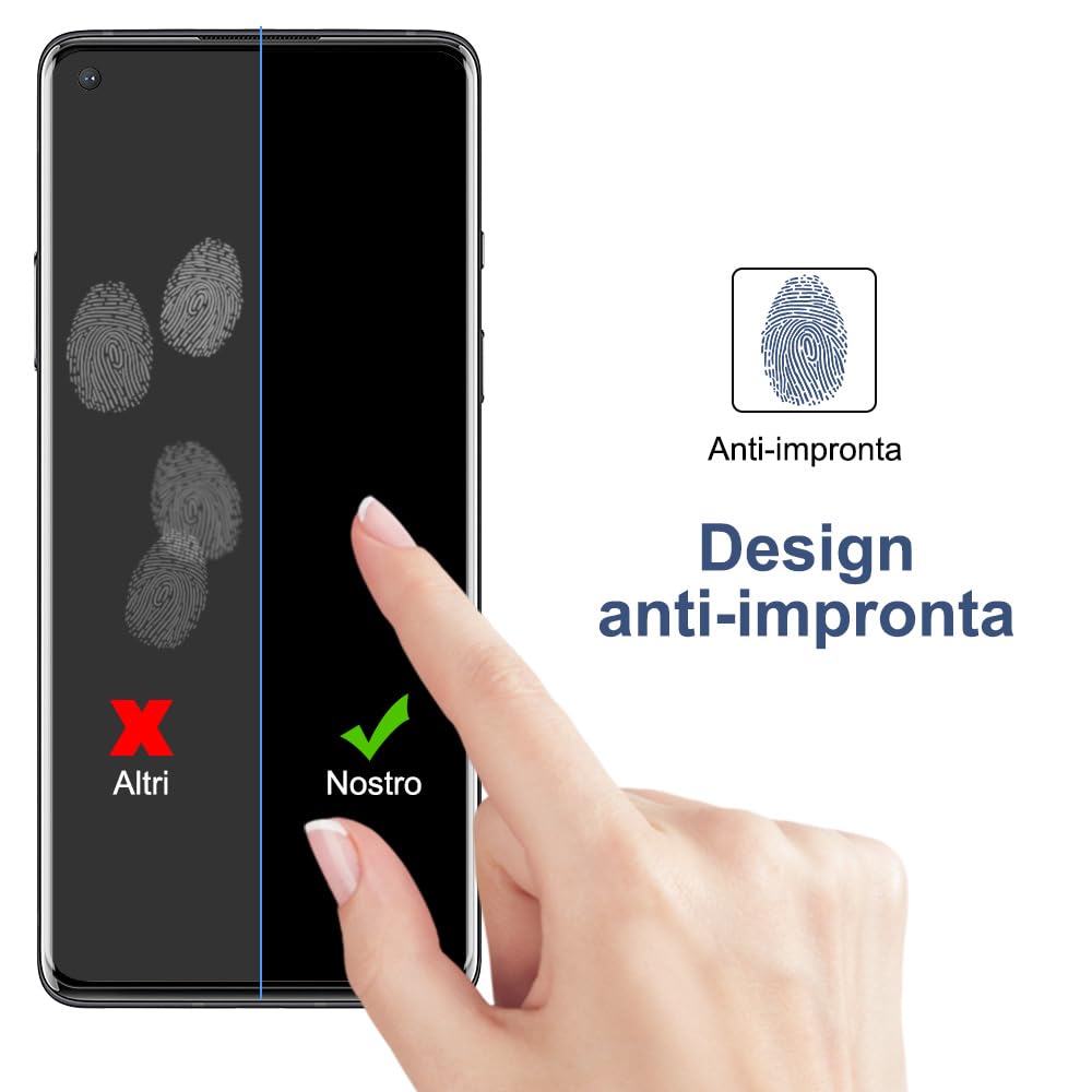 Vetro Temperato Per OnePlus 10 Pro 5G - 2 Pezzi, Copertura Completa 9H - Foto 7
