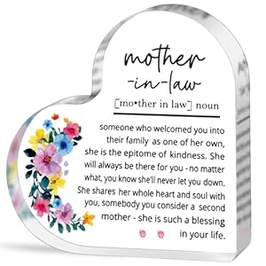 Mother-in-Law Gifts for Mom Birthday Christmas Gifts for Best Mother in Law Ever Mother's Day Gifts from Daughter in law Son in law Definition Decorative Signs & Plaques Mother in Law Gifts for Mom Birthday Christmas Gifts for Best Mother in Law Ever Mothers Day Gifts from Daughter in law Son in law Definition Decorative Signs Plaques