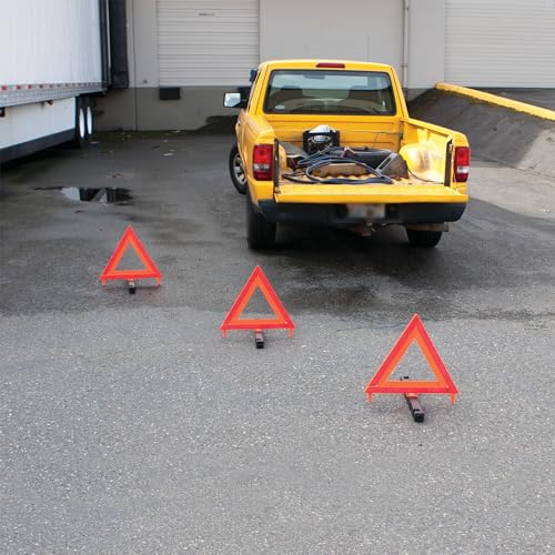 Triángulo de emergencia reflectante DOT 3 unidades miniatura 5