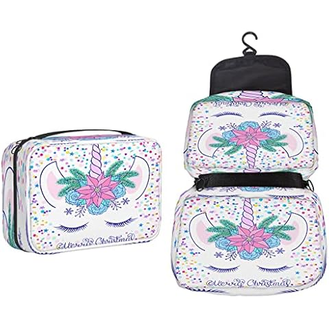 Pznen Travel Bag Tie Dye Pink Makeup Bag for Storing Preppy Stuff, Rainbow Colorful Ring Spray Swirls Beach Bag, Carry on Bag for Lipstick Makeup Mirror, 9.8 L * 7.5 W * 3.15 H Inch, Classic Cover