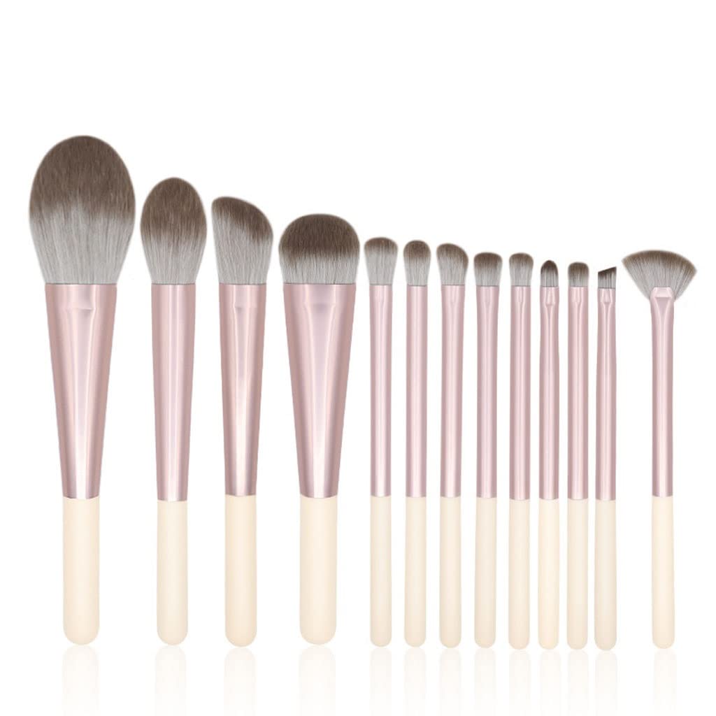 13 Ensemble de pinceaux de Maquillage Ensemble Complet de Grands Outils de beauté for pinceaux à Poudre en Vrac Pinceau Universel for Ombre à paupières