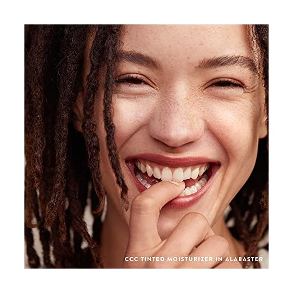 Honest Beauty CCC Clean Corrective with Vitamin C Tinted Moisturizer | Mineral SPF 30 | Vegan + Cruelty Free | Alabaster Fair Light, 1 fl oz