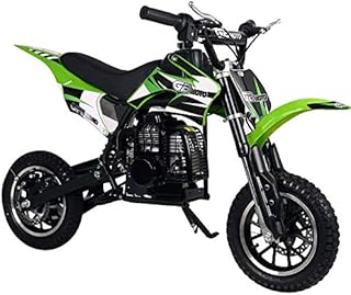 49CC 2-Stroke Gas Power Mini Dirt Bike Dirt Off Road Motorcycle (Green)