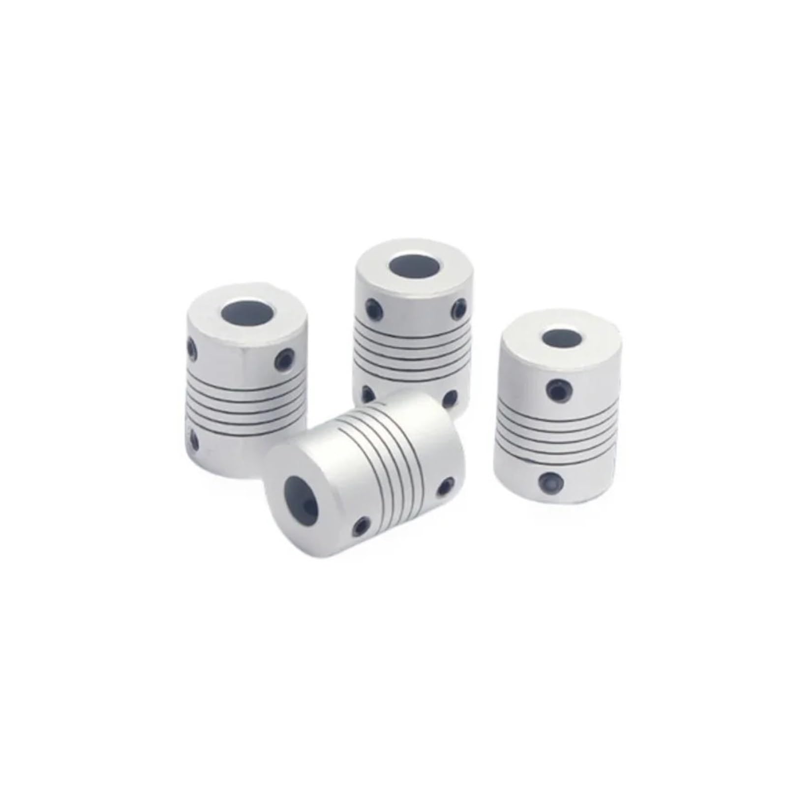 L-Couplings 1pcs D18L25 Aluminum Alloy Elastic Coupling Winding Screw Motor Encoder Inner Hole 3mm 4mm 5mm 6mm 7mm 8mm 10mm 6.35mm(6x6)