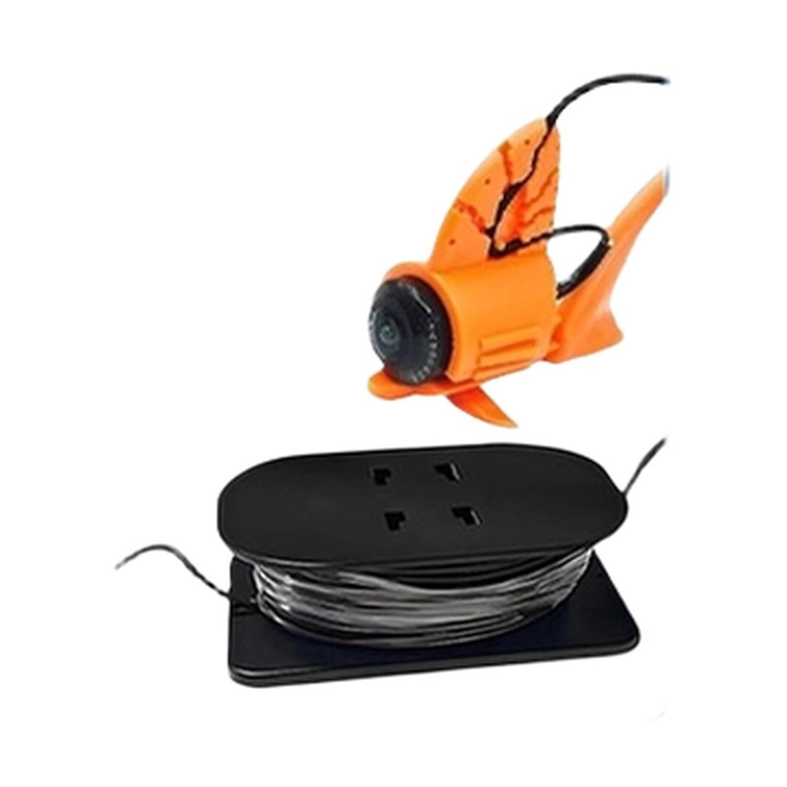 Detector de Peces, Sistema de Sonar portátil buscador Peces subacuáticos Sensor Poca luz granangular(4.3in 30m)