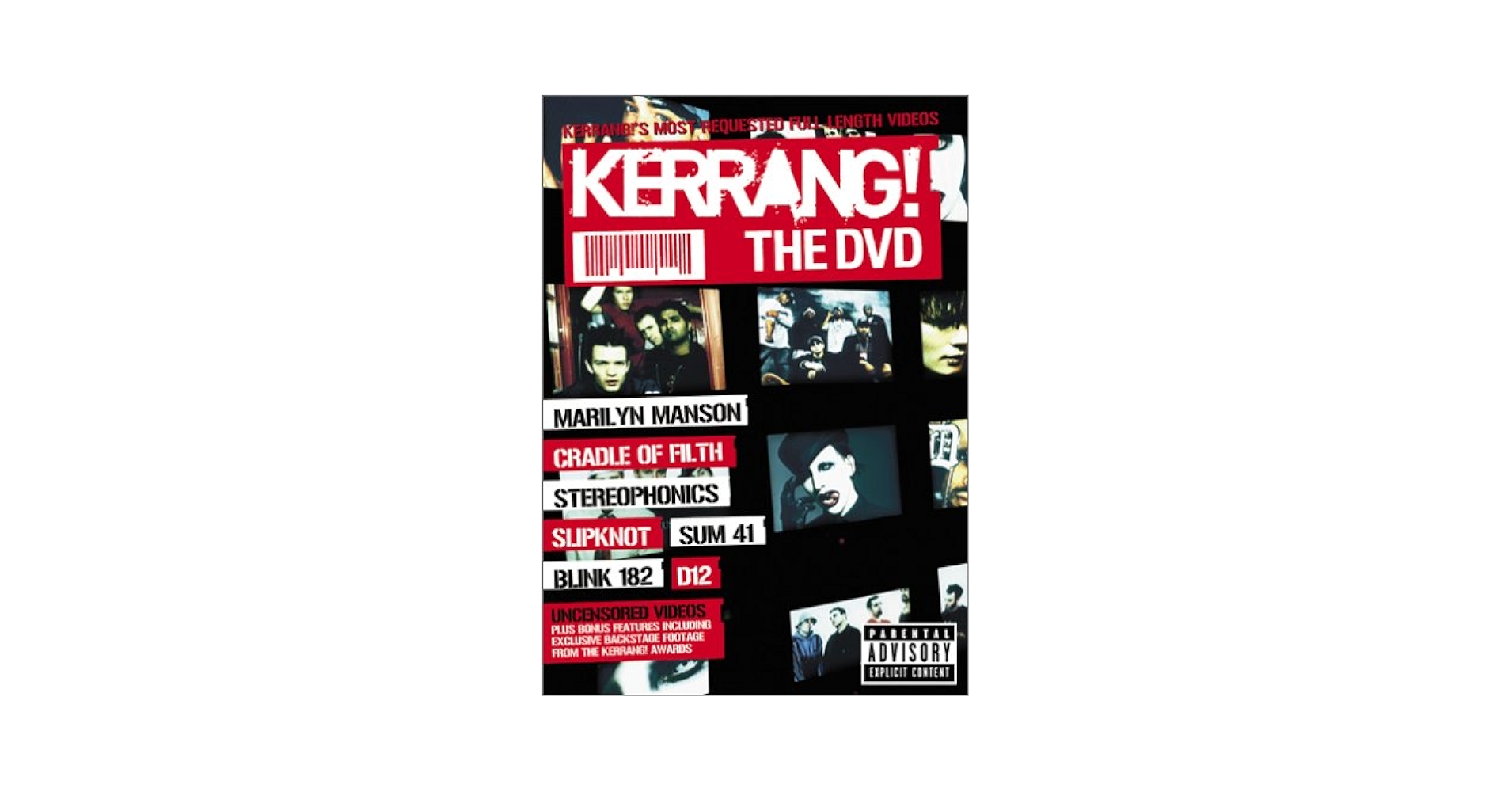 (未使用･未開封品)ROCK YO TV! ~ザ・モスト・ウォンテッド・ビデオ Kerrang-The DVD Volume 1 Amazon.co.jp: ROCK YO TV!~ザ・モスト・ウォンテッド・ビデオ