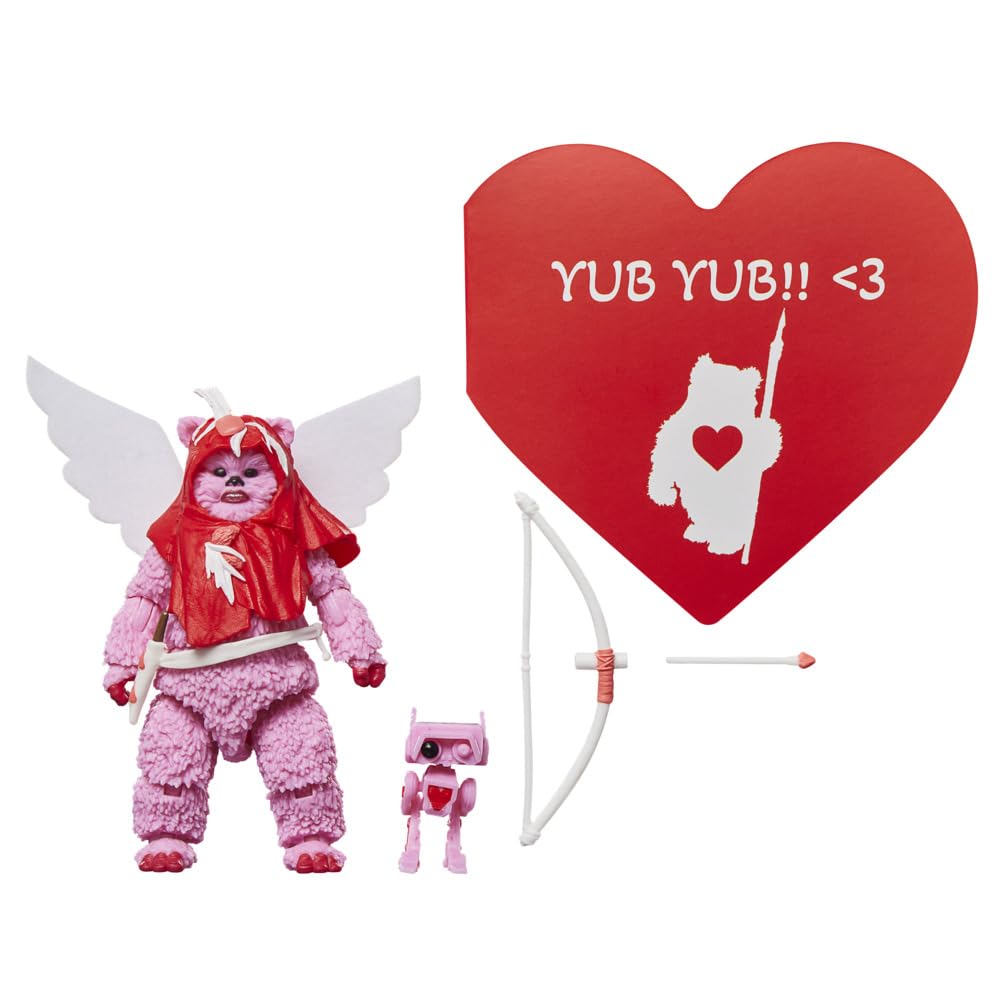 Amazon.com: STAR WARS The Black Series Ewok (Valentine's Day