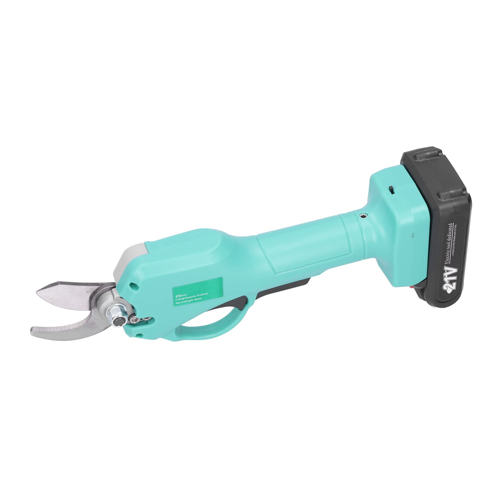 Cesoie Elettriche da Potatura a Batteria 21V, Batteria Ricaricabile da 2000mAh con Lama in Acciaio per Rami di Frutteto
