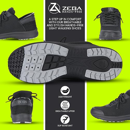 ZEBA Hands Free Slip on Lightweight Sneakers for Men - Step Up Your Comfort and Style with Perfect Walking Shoes and Fashion Sneakers4