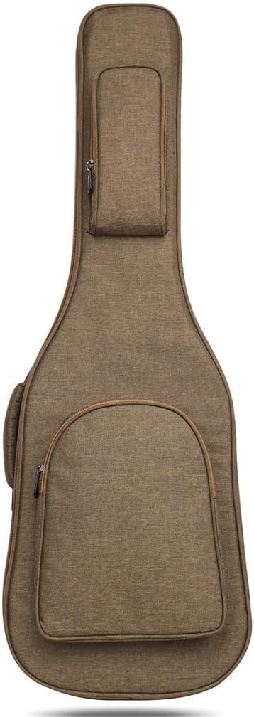 Electric Guitar Bag Thickened Universal Shoulder Rock Box(white-Patch five-pointed star4) white-Patch five-pointed star4 106*36*8cm - Image 1 of 3