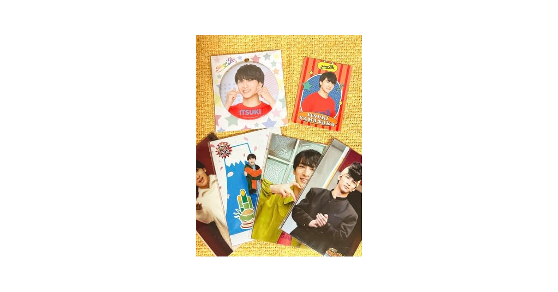 山中一輝　缶バッチ　プロフィールカード 山中一輝 プロフィールカード | ファミクラストア オンライン