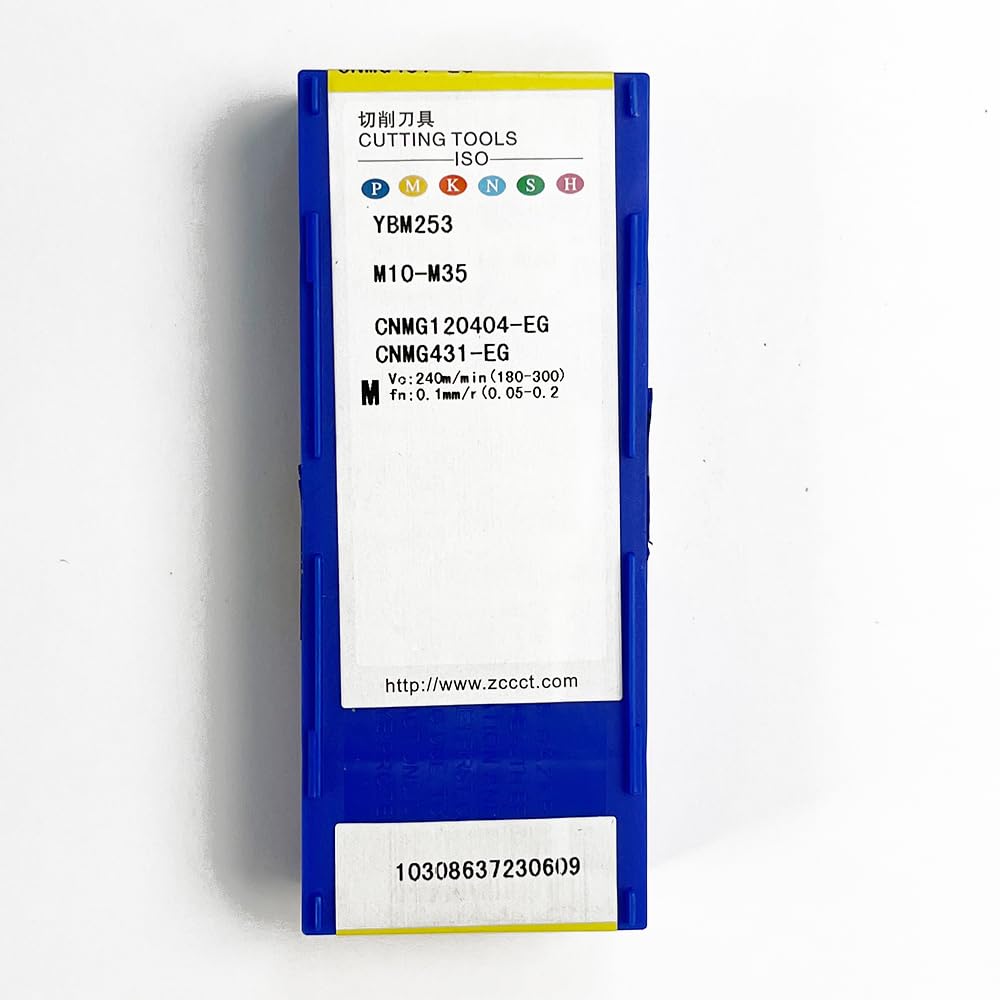 CNMG120404-EG YBM253 Carbide Inserts Milling Cutter Tool